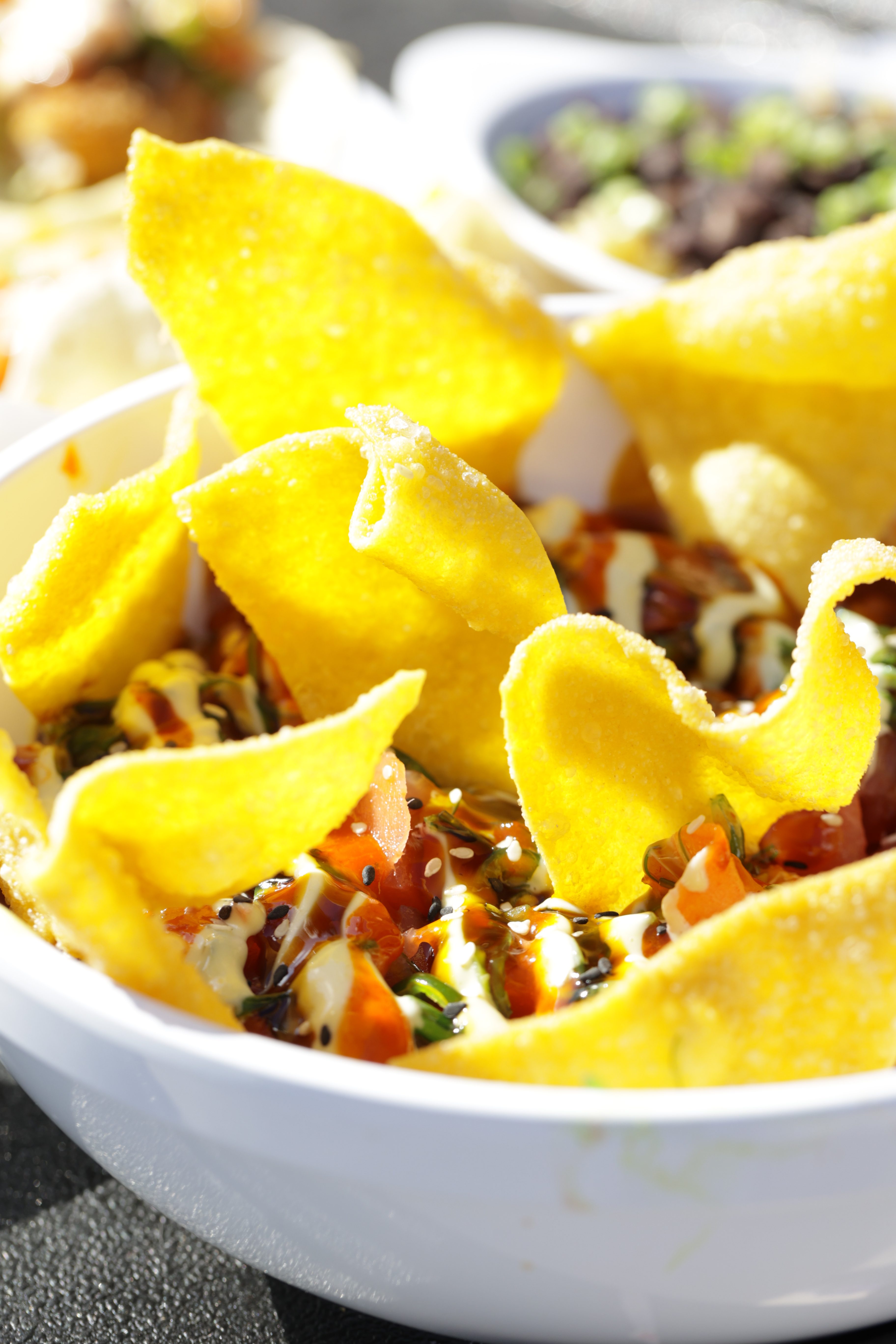 tuna wonton photo